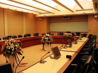 The meeting room